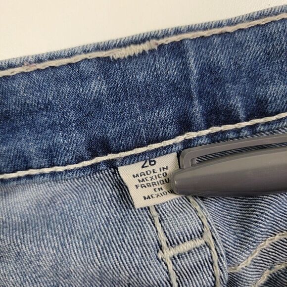 True Religion Disco Julie Light Wash Jeans Size‎ 26 26x32 - Picture 7 of 11